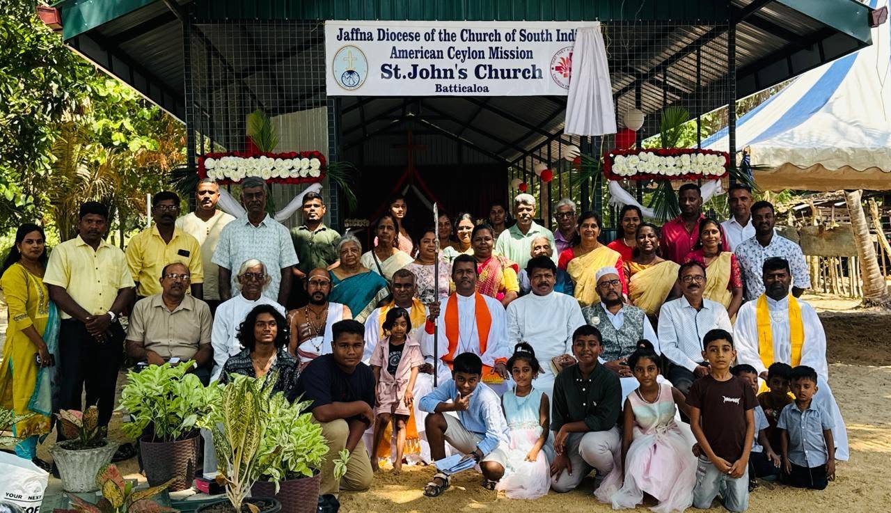 மட்டக்களப்பு திருப்பெருந்துரையில் புதிய ஆலயக் கட்டிடம் திறந்து வைப்பு