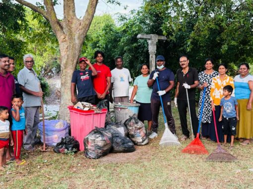 Special Environmental Cleanup Campaign by J.D.C.S.I St.John’s Church, Batticaloa