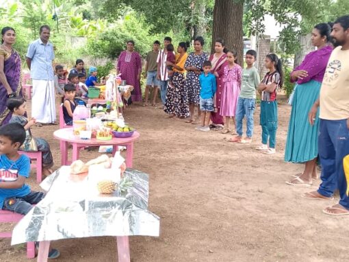 Tamil Sinhala New Year Market Festival Held at Adappan Kulam CSI Preschool