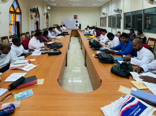 JDCSI குருமார்களுக்கும் பொருளாளர்களுக்குமான கலந்துரையாடல்